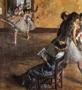 Edgar Degas Dance oil